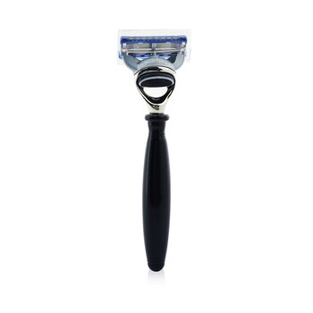 5 Blade Razor - Fusion Black & Nickel-Plated