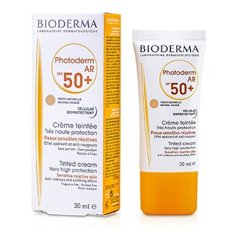 Photoderm AR Very High Protection Tinted Cream SPF50+ (Cor Natural) - Para Pele Sensível e Reativa