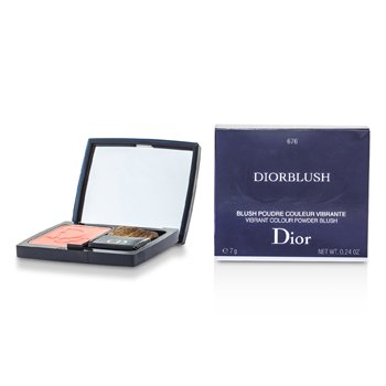 DiorBlush Vibrant Colour Powder Blush - # 676 Coral Cruise