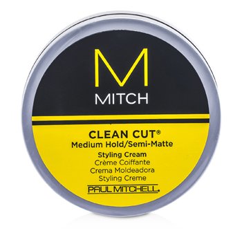 Creme Fixador Mitch Clean Cut Medium Hold/Semi-Matte Styling