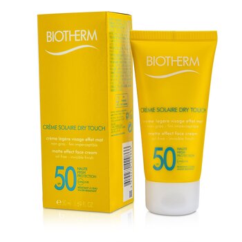 Protetor Solar Para Rosto Creme Solaire SPF 50 UVA/UVB (Toque Seco)