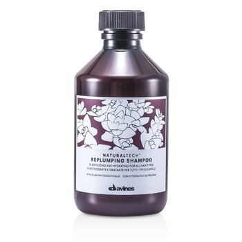 Davines Shampoo Natural Tech Replumping (Todos Tipos De Cabelos)