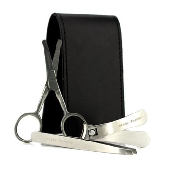 Kit Manicure: Cortador de Unha + Mini Tesoura + Pinça + Necessaire