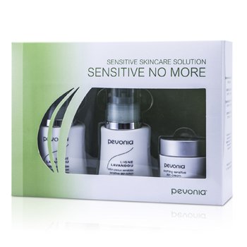 Kit Pele Sensível Solution Sensitive No More: Limpeza De Pele 50ml/1.7oz+Loção 50ml/1.7oz+Creme 20ml/0.7oz