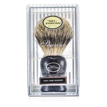 Pincel Para Barbear Fine Badger - Preto