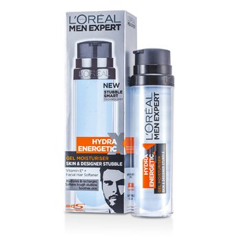 Gel Hidratante Men Expert Hydra Energetic Skin & Designer Stubble