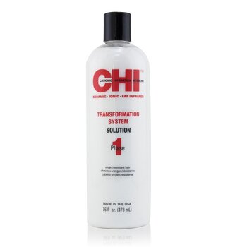 CHI Transformation System Phase 1 - Solution Formula A (Para Cabelo Resistente & Virgem)