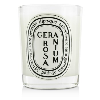 Diptyque Vela Aromatizada - Geranium Rosa (Rose Geranium)