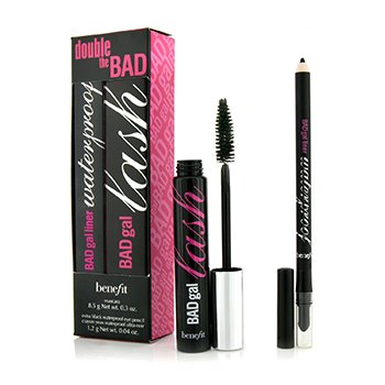 Kit Double The BAD: 1x Rímel Badgal, 1x Lápis para Olhos a Prova D'Água Badgal