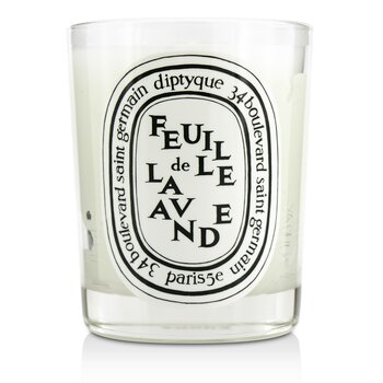 Diptyque Vela Aromatizada - Feuille De Lavande (Folhas de Lavanda)