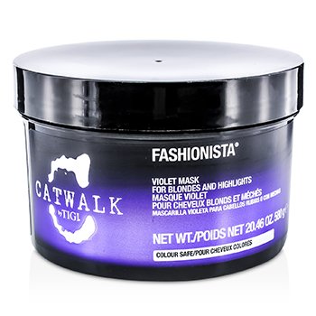 Máscara Fashionista Violet Catwalk (Para Cabelos Loiros e Com Mechas)