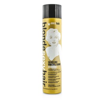 Condicionador Livre de Sulfato Bombshell Blonde Blonde Sexy Hair (Preserva Diariamente a Cor)