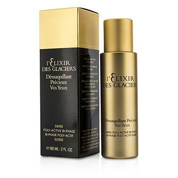 Elixir Des Glaciers Demaquillant Precieux Vos Yeux - Swiss Poly-Active Bi-Phase Eye Make-Up Romover