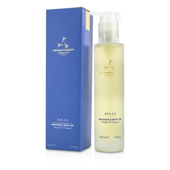 Associados de Aromaterapia Relax - Massage & Body Oil