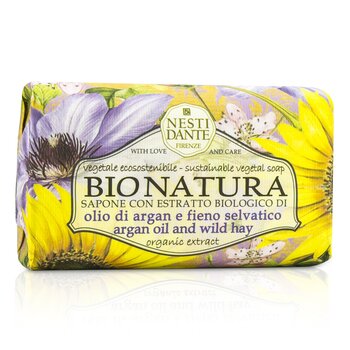 Bio Natura Sustainable Vegetal Soap - Argan Oil & Wild Hay