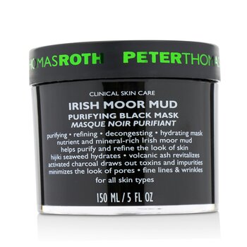 Peter Thomas Roth Máscara preta purificadora de lama irlandesa Moor