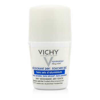 Vichy 24Hr Deodorant Dry Touch Roll On - For Sensitive Skin