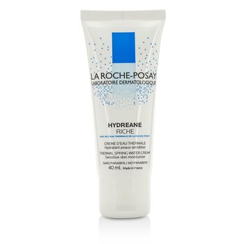 Hydreane Thermal Spring Water Cream Sensitive Skin Moisturizer - Rich