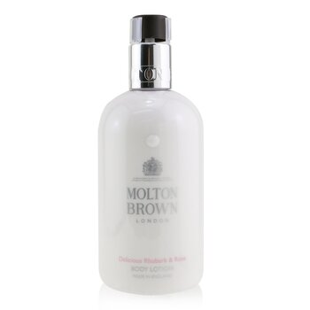 Molton Brown Deliciosa loção corporal de ruibarbo e rosa