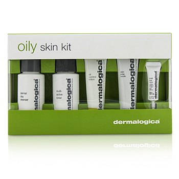 Oily Skin Kit: Cleanser 50ml + Toner 50ml + Lotion 22ml + Scrub 22ml + Total Eye Care 4ml