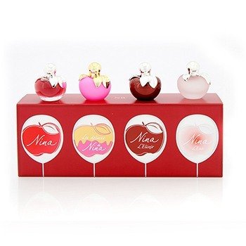 Nina Ricci Miniature Coffret: Nina + Nina L'Eau + Nina L'Elixir +