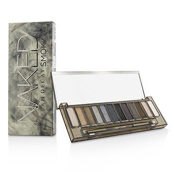 Naked Smoky Eyeshadow Palette: 12x Eyeshadow, 1x Doubled Ended Shadow Blending Brush S1924700