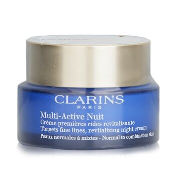 Multi-Active Night Targets Creme de noite revitalizante para linhas finas - para pele normal a mista