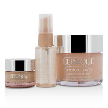 Moisture Surge Set: Moisture Surge 125ml + All About Eyes 15ml + Moisture Surge Face Spray Thirsty Skin Relief 30ml