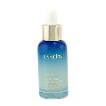 Laneige - Perfect Renew Night Treatment - 40ml/1.3oz 2 Pack - Humco Glycerin and Artificial Rose Water 6 oz Each