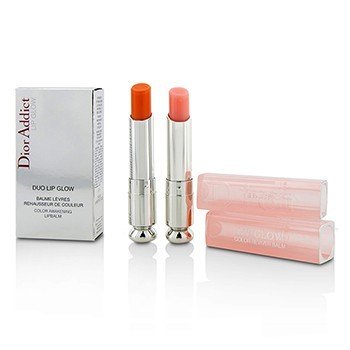 Dior Addict Duo Lip Glow Set (#001,#004)