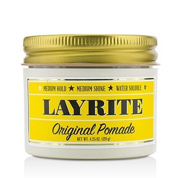 Layrita Original Pomade (Medium Hold, Medium Shine, Water Soluble)