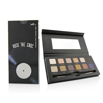 Beleza YBF Rock The Croc Eyeshadow Palette (12x Eyeshadow, 1x Double Ended Eyeshadow Brush)