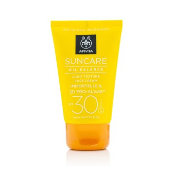 Suncare Oil Balance Light Texture Face Cream SPF 30