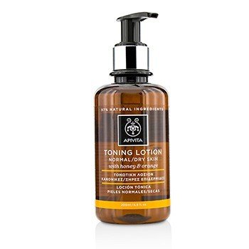 Toning Lotion With Honey and Orange - For Normal Or Dry Skin