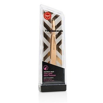 Slant Tweezer - Rose Gold (Studio Collection)