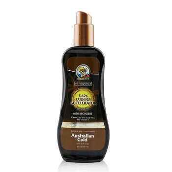 ouro australiano Dark Tanning Accelerator Spray Gel with Bronzers