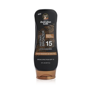 Loção Protetor Solar FPS 15 com Instant Bronzer