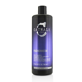 Tigi Catwalk Fashionista Violet Shampoo (P/ loiras e cabelos com luzes)