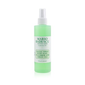 Facial Spray With Aloe, Cucumber And Green Tea - For All Skin Types