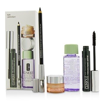 Eye Definition Set: 1x Kohl Shaper For Eyes + 1x High Impact Mascara + 1x Makeup Remover + 1x All About Eyes
