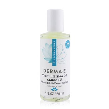 Derma E Óleo terapêutico de vitamina E para a pele 14.000 UI