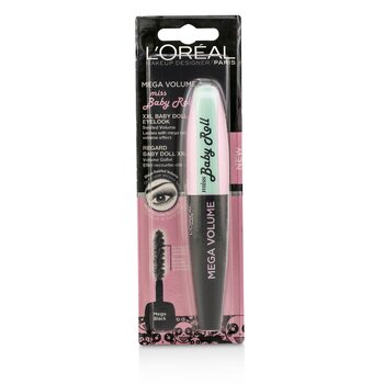 Mega Volume Miss Baby Roll Mascara - Mega Black