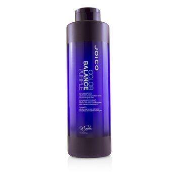 Color Balance Purple Shampoo (Eliminates Brassy/Yellow Tones on Blonde/Gray Hair)