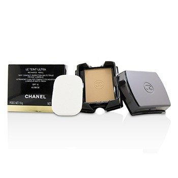 Le Teint Ultra Ultrawear Flawless Compact Foundation Luminous Matte Finish SPF15 Refill - # 60 Beige