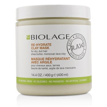 Biolage R.A.W. Re-Hydrate Clay Mask (For Dry, Dull Hair)