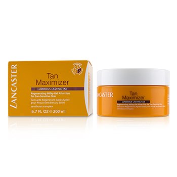 Tan Maximizer Regenerating Milky-Gel After-Sun For Sun-Sensitive Skin - Luminous Lasting Tan