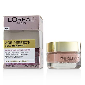 Age Perfect Cell Renewal Rosy Tone Moisturizer - For Mature, Dull Skin