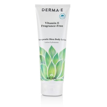 Derma E Loção Corporal Karité Terapêutica Sem Fragrância Vitamina E