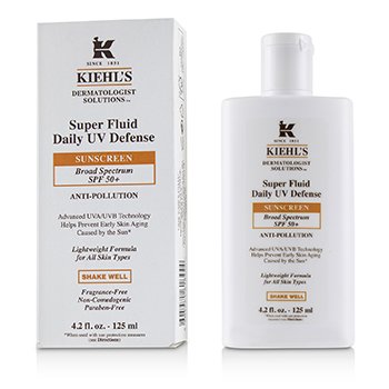 Dermatologist Solutions Daily UV Defense Super Fluid Sunscreen SPF 50+ - Fragrance-Free