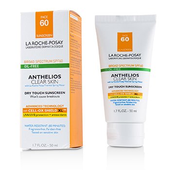 Anthelios 60 Clear Skin Dry Touch Sunscreen